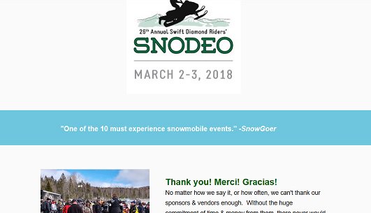 nhsnodeo's tweet photo. #Enews from the SnoDeo!  https://t.co/KoeWAxDN47 #Lookingback &amp; saying #thankyou! https://t.co/7BNjPXOOuN