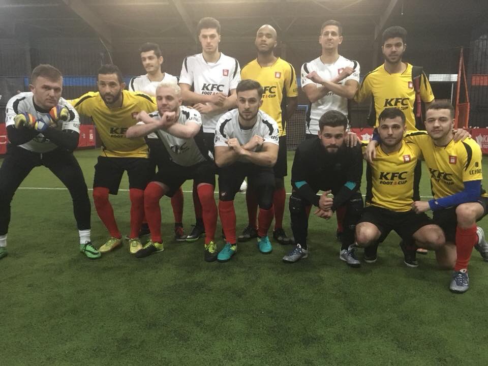 KFCFOOT5CUP's tweet photo. C'est finalement La Team Bazet qui s'impose en Finale Face à La Team Tourteaux. Bravo @hichambazet déjà vainqueur de la galaxy Cup 2014 https://t.co/ydnN9HekF4
