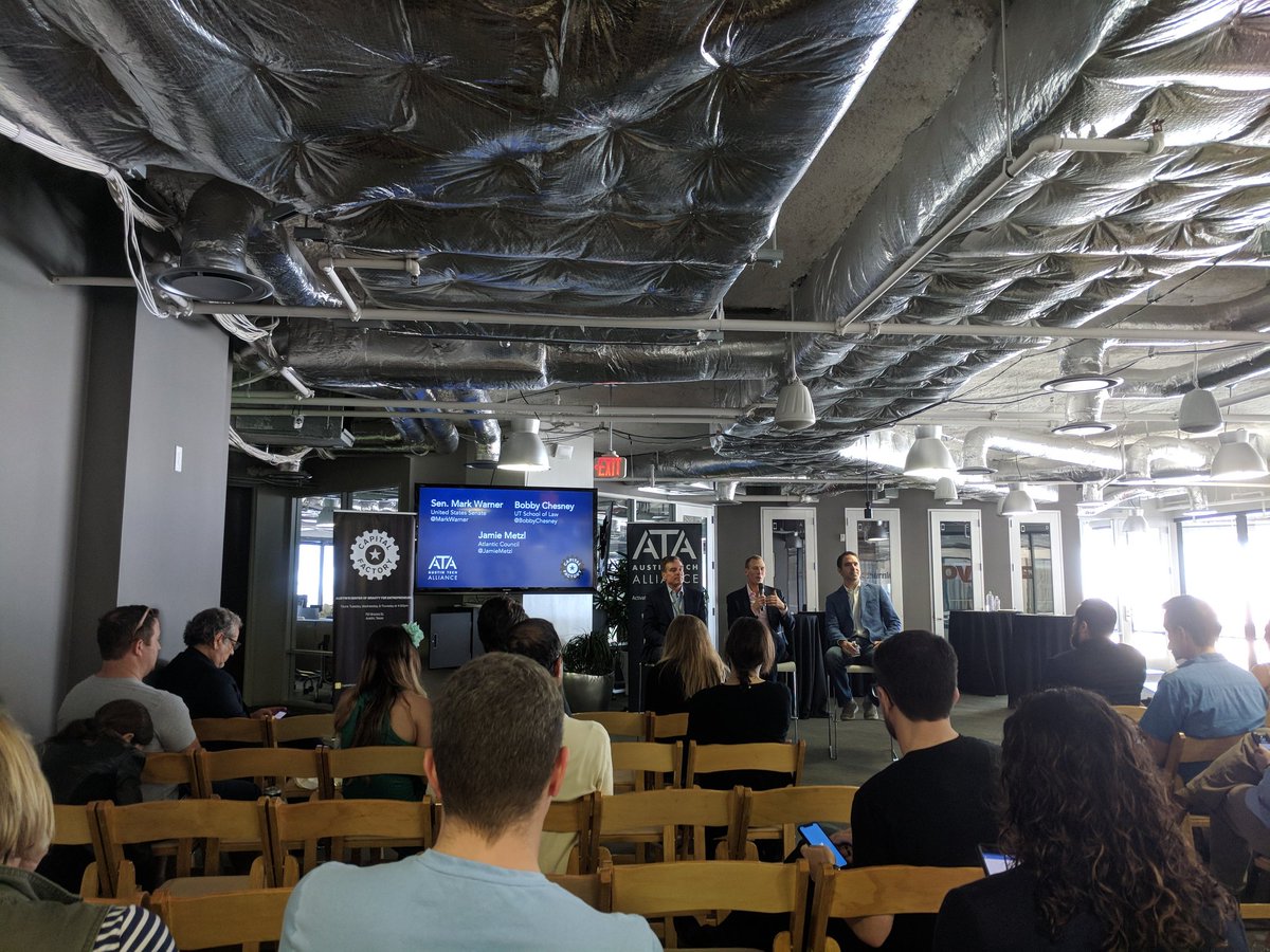 #SXSW is good for drinking free beer and meeting senators. #austintechallience