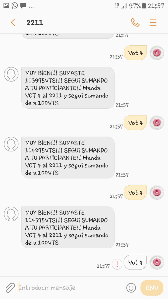 gustavoguquis's tweet photo. Estos son mis votos reina . Trabaje a full para votarte, tu gente es real y buscamos la manera de conseguir para votarte te amo y siempre vamos a estar reina @MicaViciconte https://t.co/HDRcyFUZi7