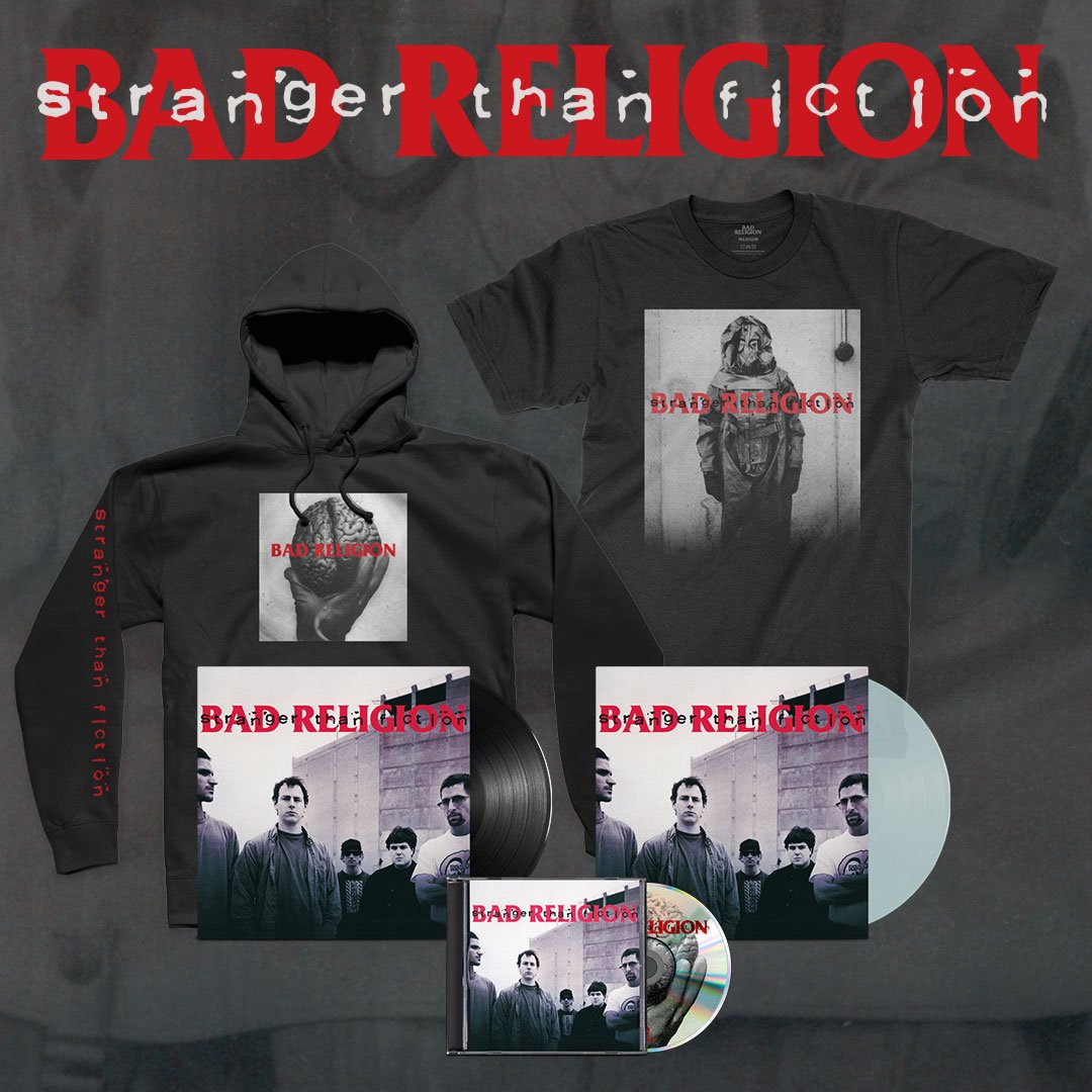 badreligion's tweet photo. Remastered ‘Stranger Than Fiction’ bundles are now available at https://t.co/1Q2HSdMdhI. https://t.co/5khhFrdT5a