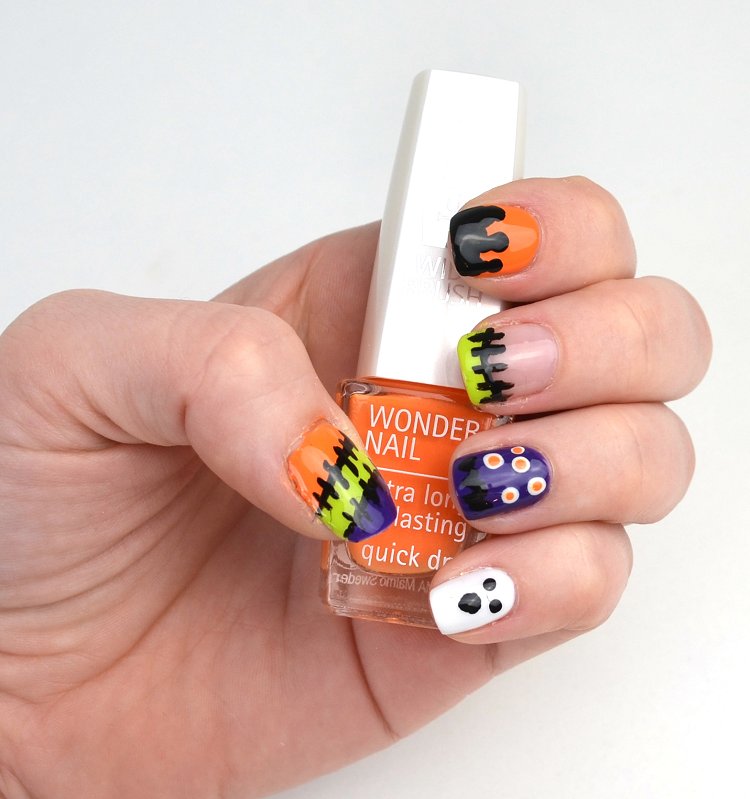 MakeupByHoni's tweet photo. @nailogical Halloween nails still count right? #simplyrecreateme https://t.co/HFZV6sOK8Z