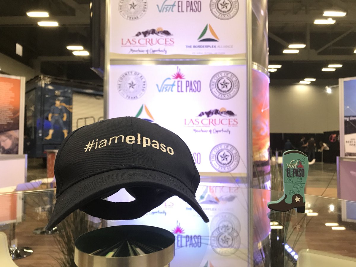 ElPasoTXGov's tweet photo. 915 in the 512! El Paso representing at the 2018 SXSW Tradeshow in Austin! 
Check out the exhibition put together by @VisitElPasoTX for tomorrow’s opening! Two Cities, Two States , One Region #IamElPaso #SWSX https://t.co/KatuVOUYHd