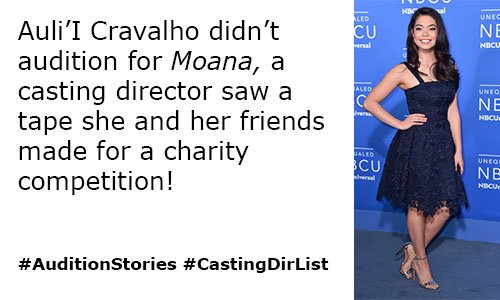 CastingDirList's tweet photo. #AuditionStories https://t.co/8KFljdo5fC https://t.co/alKZZEj490
