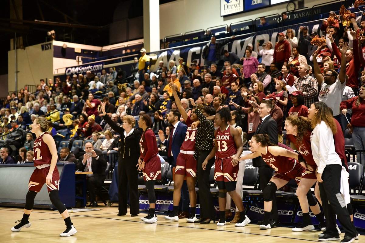 Celebrate <a href="/ElonWBasketball/">Elon Women's Basketball</a> you are #CAAChamps