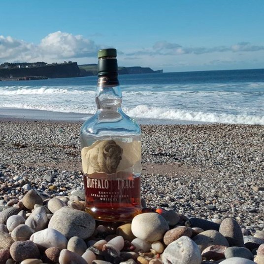 #Bourbon on the rocks. #buffalotrace