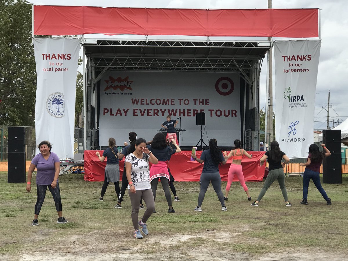 LpBlondet's tweet photo. @miamiparks Shenandoah Park having a great time with @kaboom @Target #playeverywhere @Miami_Grants @LiveHealthyLH @CityofMiami https://t.co/7ali18VSvl