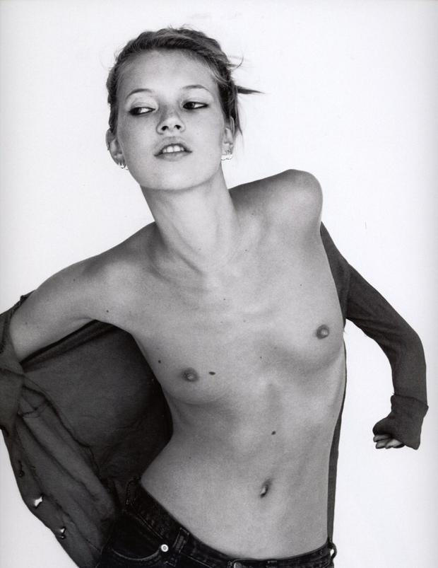 1990 kate moss by #CorinneDay #photography
