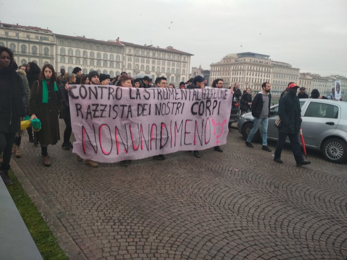 Dani_Gambit's tweet photo. #Firenze #Latina #Macerata @nonunadimeno contro retoriche maschiliste e securitarie https://t.co/K8qocX8Bbx