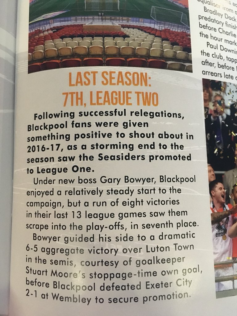jamesh2nd's tweet image. I think you meant ‘successive’ here @Rovers 
Not sure you can call relegations successful 😂 #blackburn #rovers #programme #spelling