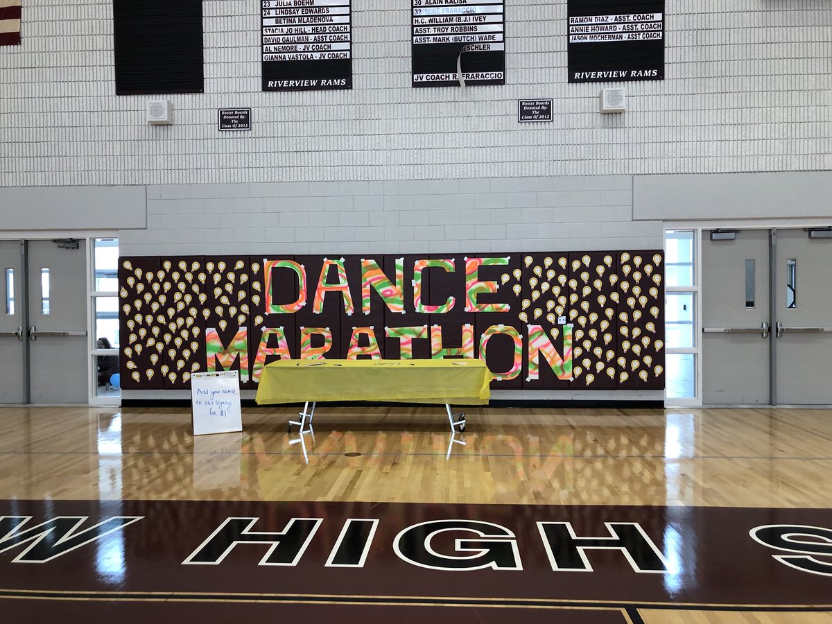 Riverview_HS's tweet photo. Come join us today @Riverview_HS for Dance Marathon to raise money for @CMNHospitals! https://t.co/pdeEoyqfdI