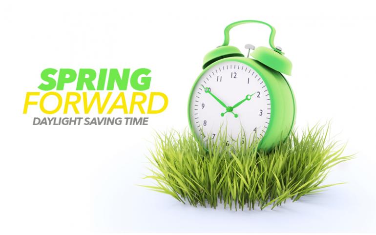 btcarrollton's tweet photo. Spring forward this Sunday! Don't forget to set your clocks ahead tonight. https://t.co/NLB8S7gH7O