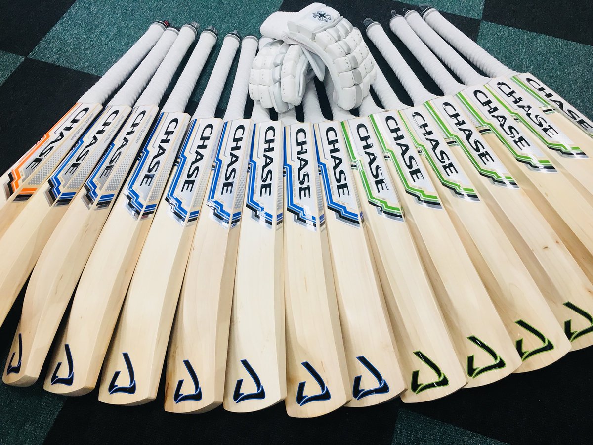 Devcountysports's tweet photo. Just a few @ChaseCricket bats to choose from #batmakers #individuallycraftedsince1996 https://t.co/L5KlC46aos
