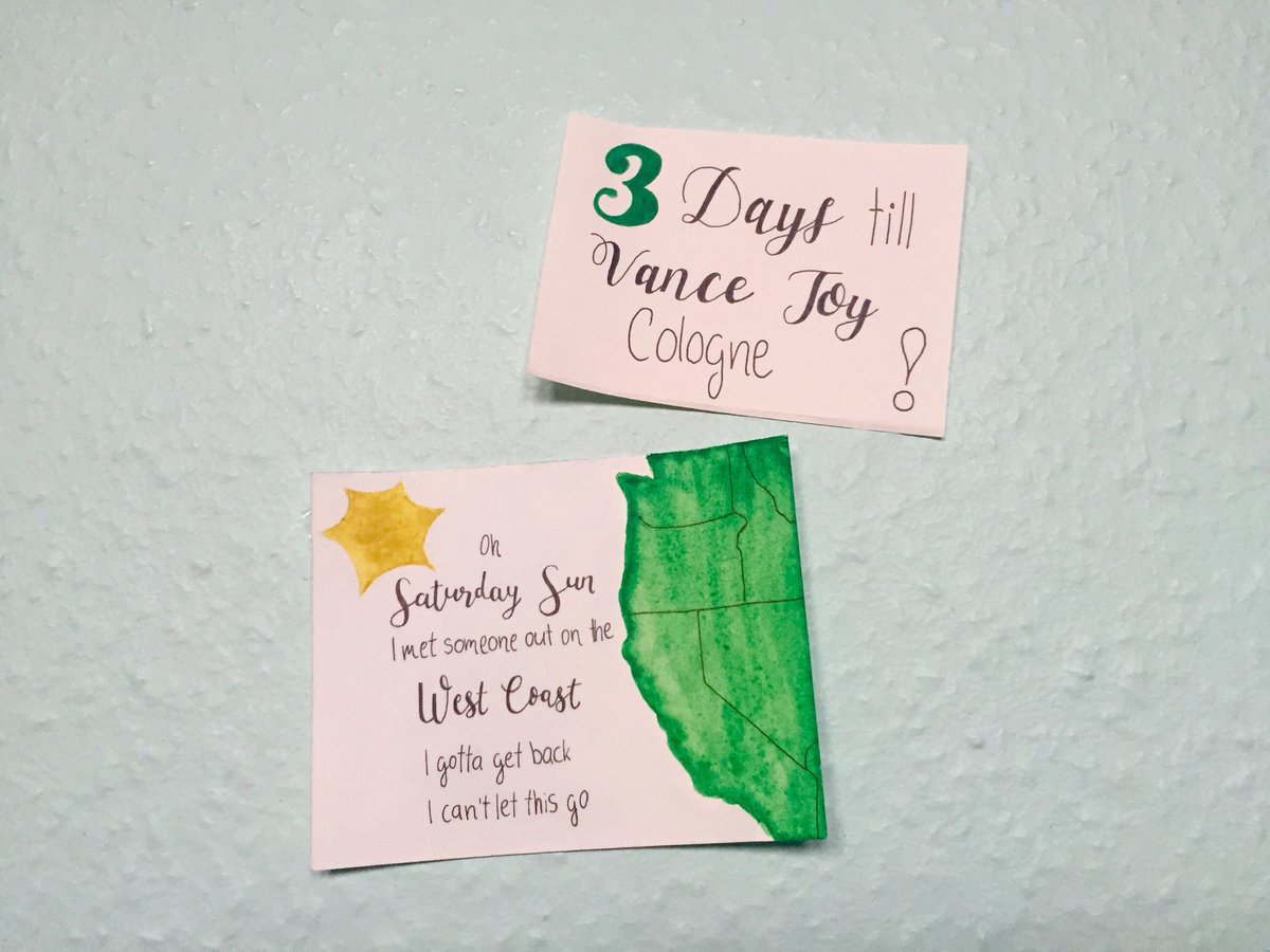 IsaSch3's tweet image. 3 Days!! I love this song so much and it will always remind me of @tucker_ali 💗 @vancejoy @vancejoyfans15 #vancejoy #saturdaysun