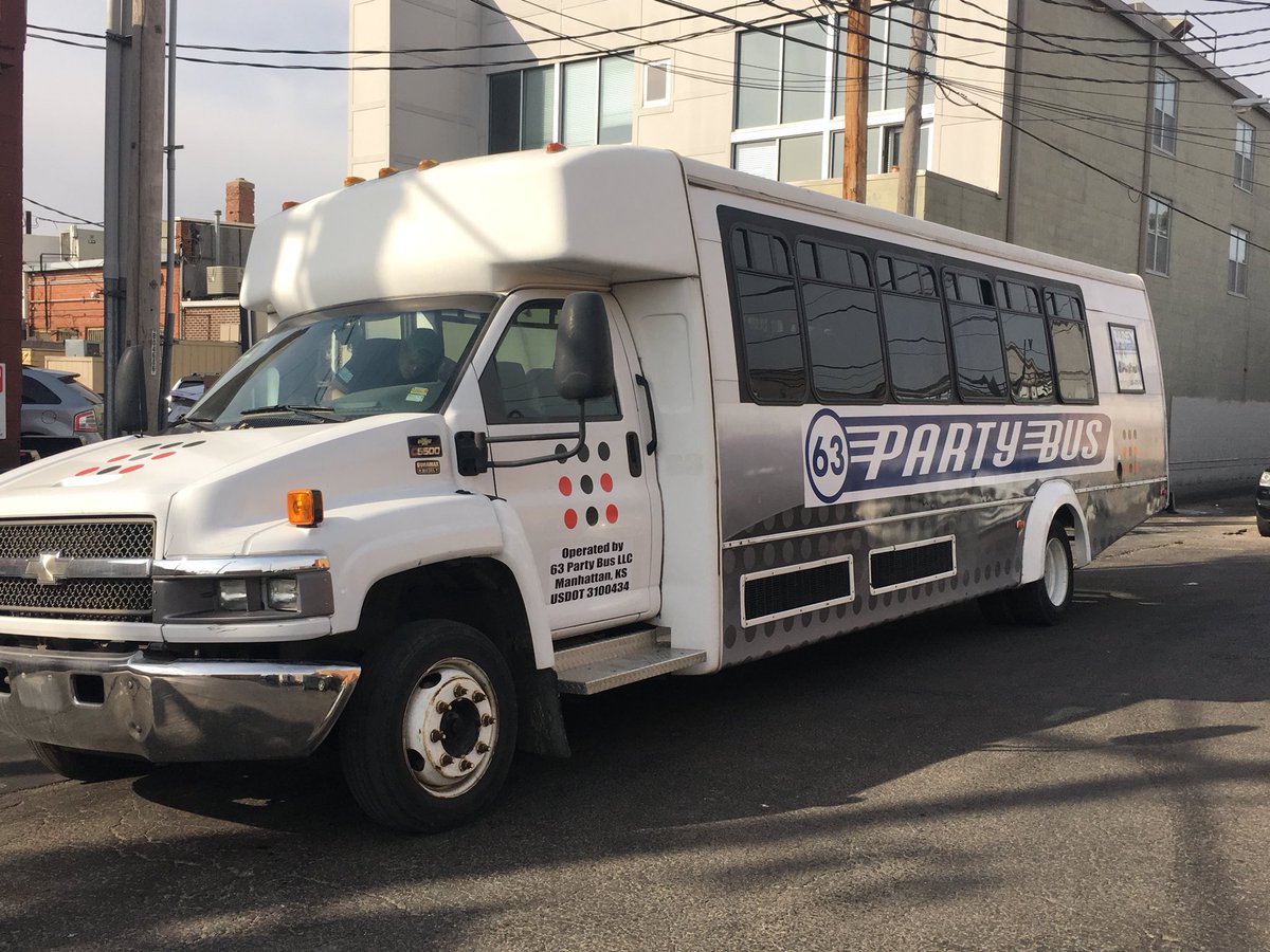TheEighteen63's tweet photo. Rides start at 11! @63_partybus https://t.co/D6VWtbjJuu