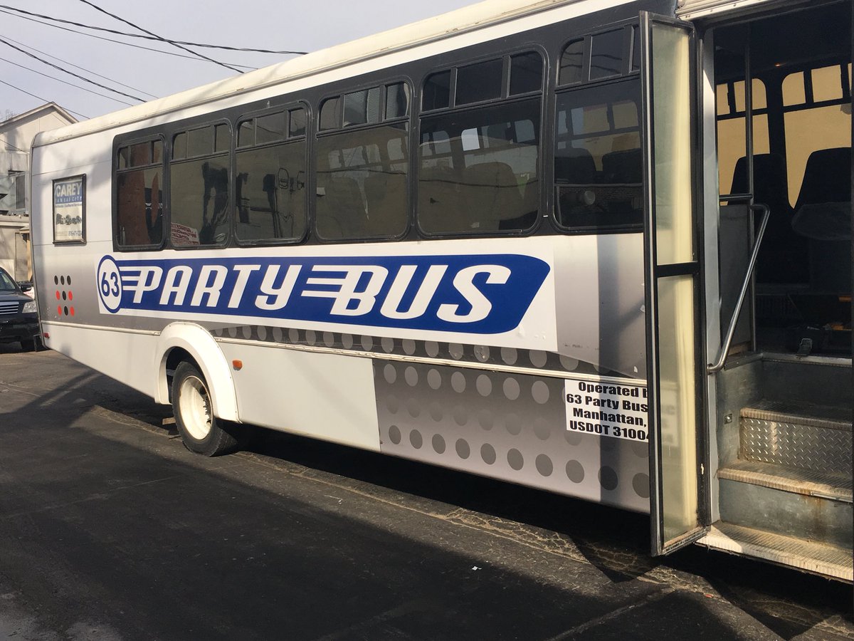 TheEighteen63's tweet photo. Rides start at 11! @63_partybus https://t.co/D6VWtbjJuu