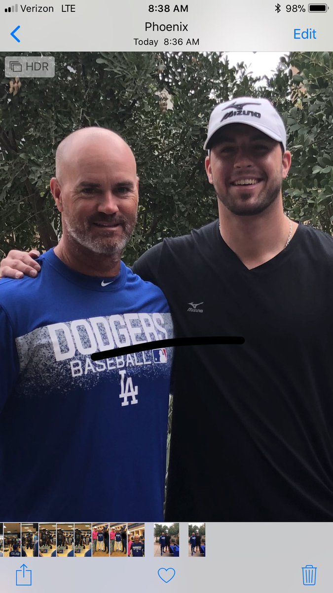 Great to run into <a href="/rudycox_6/">Andrew Cox</a> this morning grinding it out in AZ for @MizunoBaseball