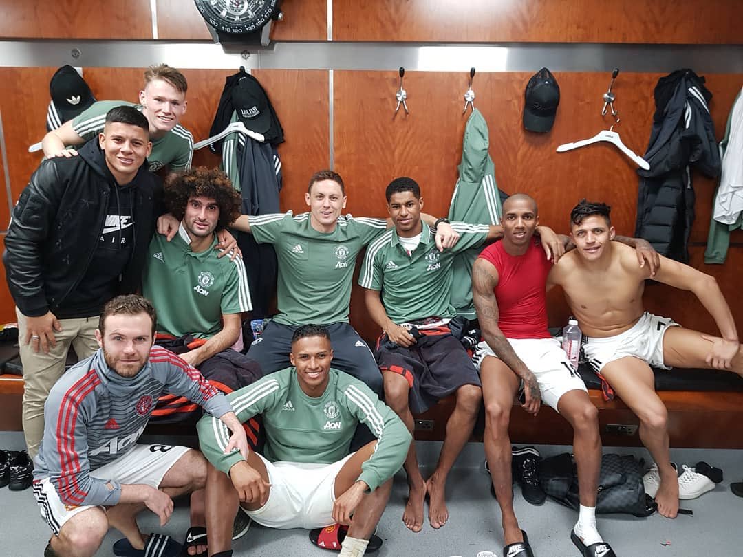 MarcusRashford's tweet photo. Job well done 💯 #MUFC https://t.co/19clKco9vP