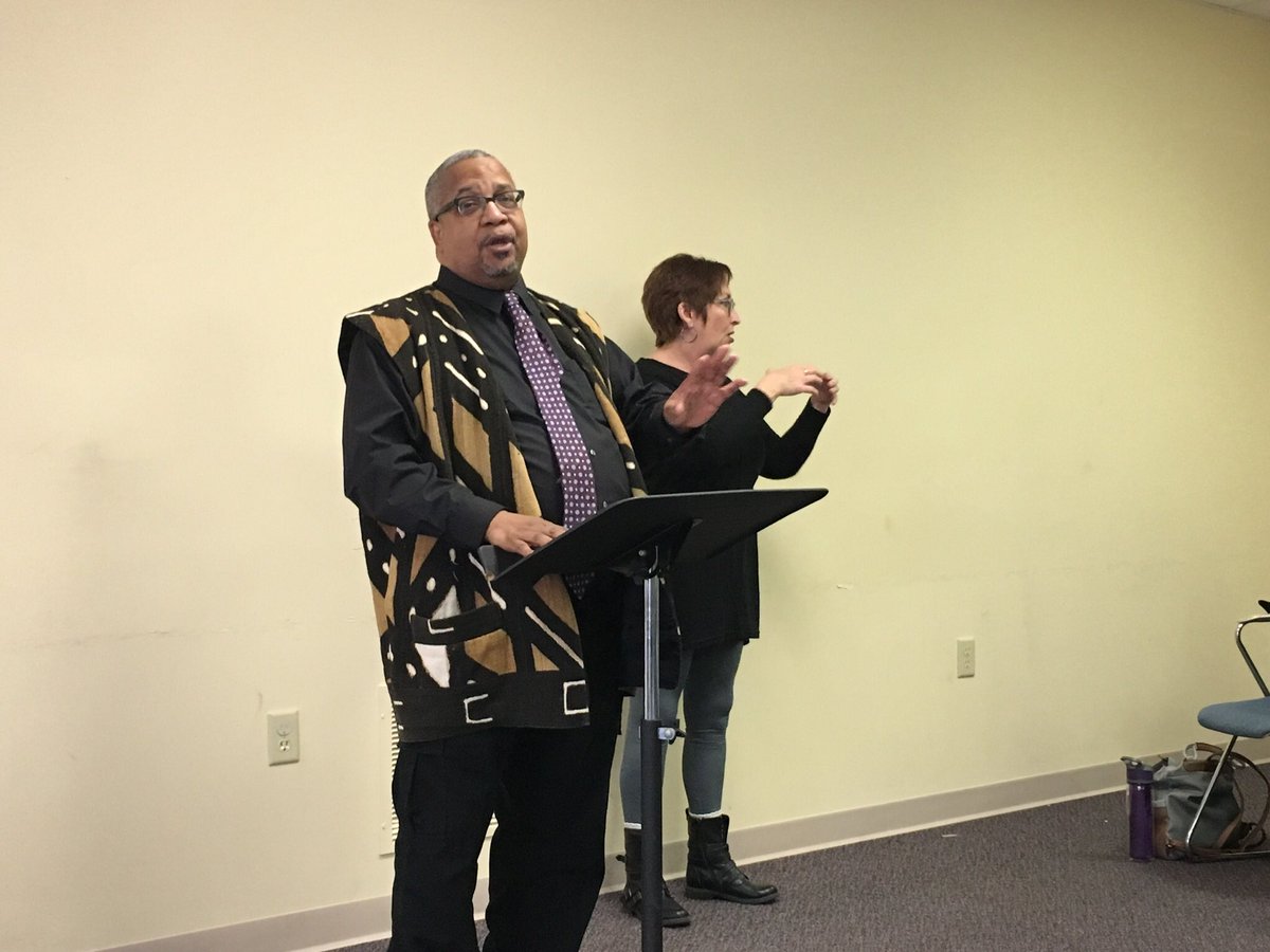 INBeyondCoal's tweet photo. Hearing from Rev Booker Vance about building renewable energy in the Midwest #PowerIndyForward #RepowerIndiana https://t.co/Qurj1JTixU