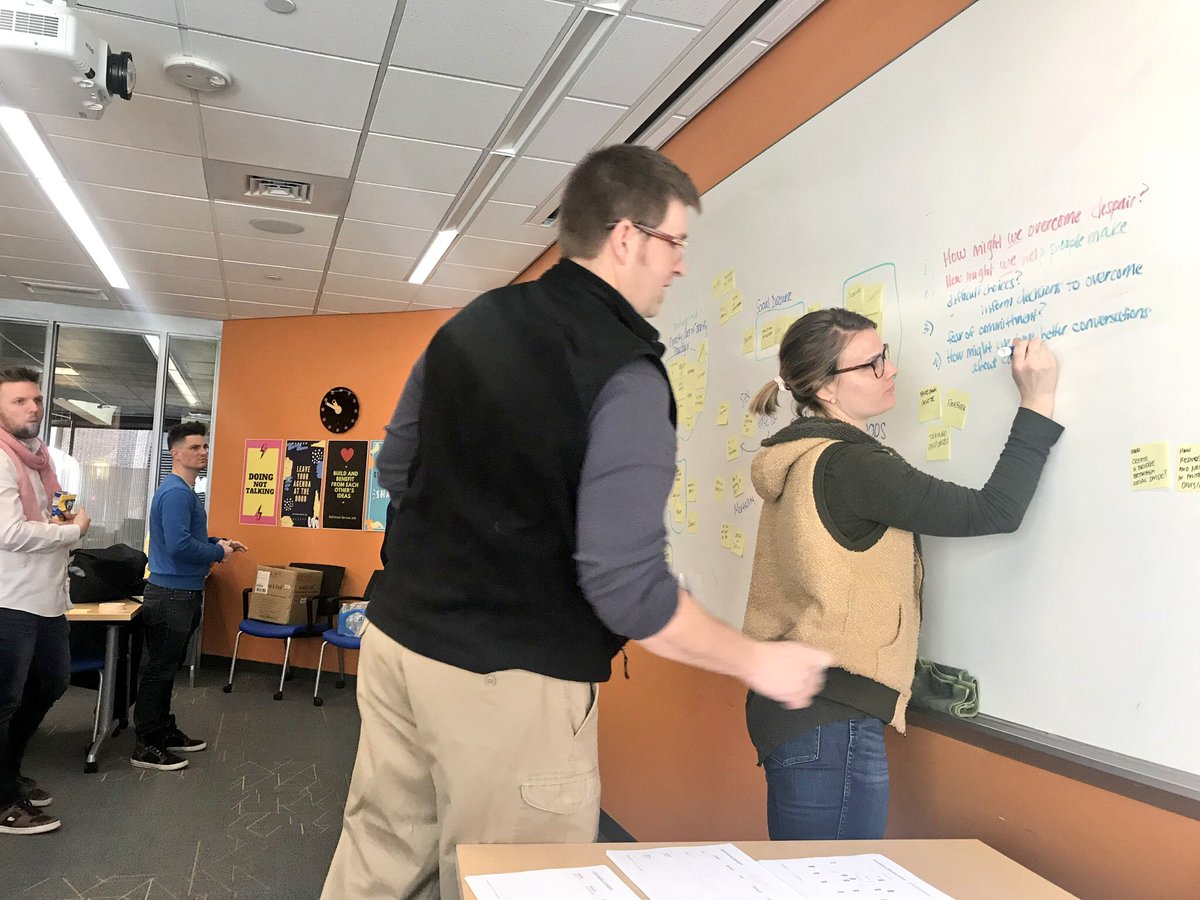 BaltimoreJam's tweet photo. It’s all about empathy! Learned best practices on #research &amp; #sensemaking and continuing the #doing #bsj2018 #batlimorejam #gsjam https://t.co/iqw5hP5iiH