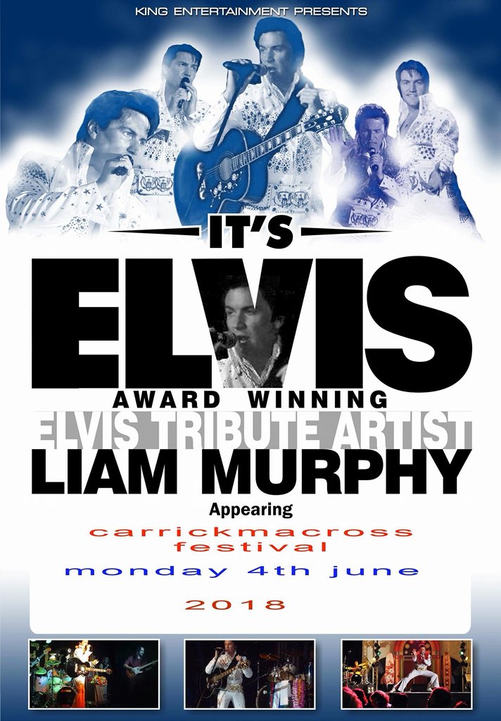 There’ll be a #RingOfFire in #carrickmacross this June Bank Holiday Weekend! #ElvisPresley is coming to town.