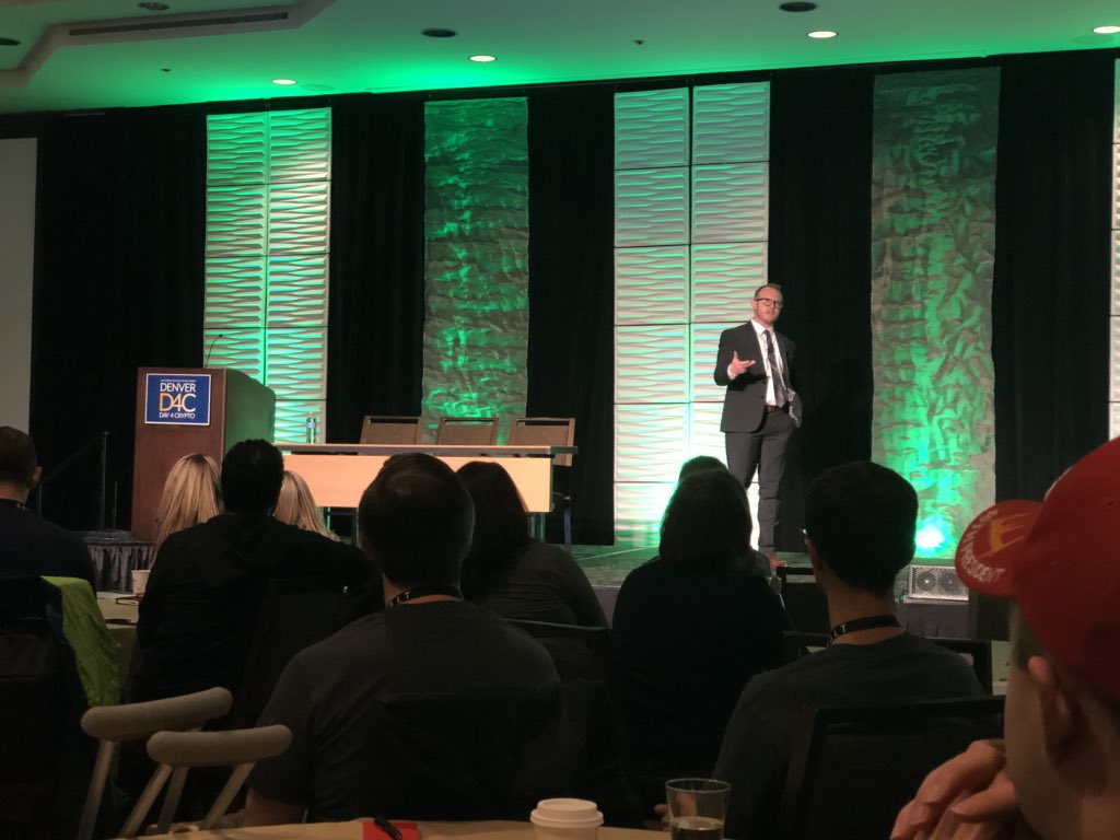 PolymathNetwork's tweet image. Caleb Slade, Co-Founder Of @SaltLending opening #DayForCrypto