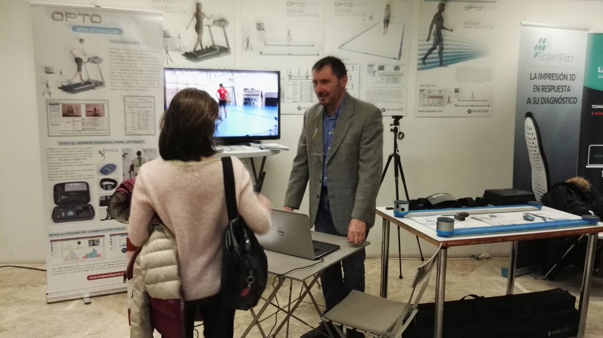 Microgate_es's tweet photo. OPTOGAIT-GYKO como cada año, no podemos faltar a las Jornadas de Actualización Podológica XXXV DÍA DEL PODÓLOGO en Madrid, organizadas por el Colegio de Podólogos de la Comunidad de Madrid. https://t.co/Gj7EwSC2LI
