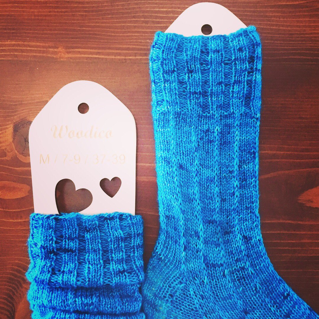 Aimeehj's tweet photo. Flammegarn socks! I dyed the yarn years ago and finally found the right project for it. #knitting #boxofsocks #sockknitting #knitter #handdyed #handdyedyarn #flammegarn #flammegarnsocks #nancybush #sockblockers #folksocks @Woodico_Project https://t.co/8ifIb9lkFR