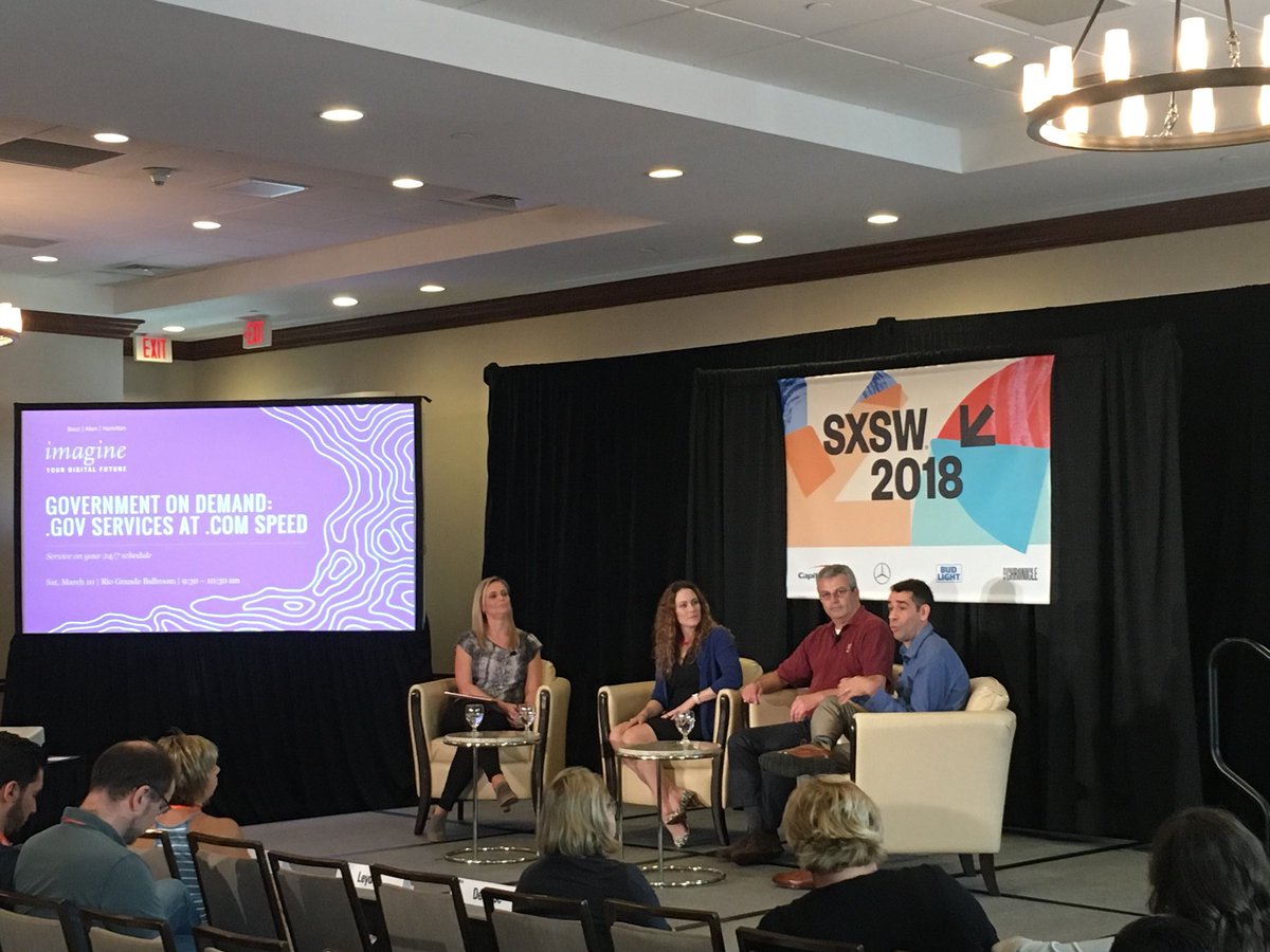 camkruse's tweet photo. Great to see such innovators in the government making things happen!@JillWolf_ @juliemmcpherson #boozSXSW #SXSW  @BoozAllen https://t.co/rymCAxs8bi