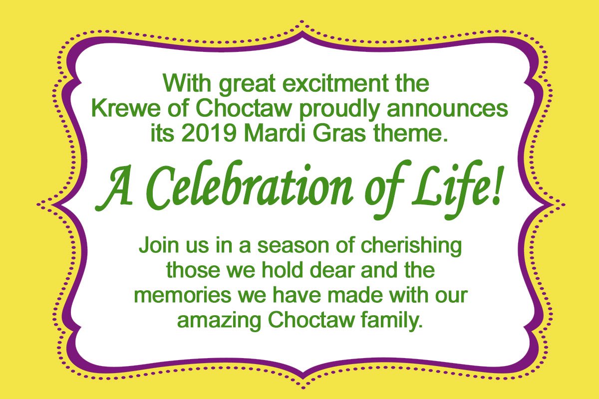 Krewe of Choctaw (@choctawof) on Twitter photo 