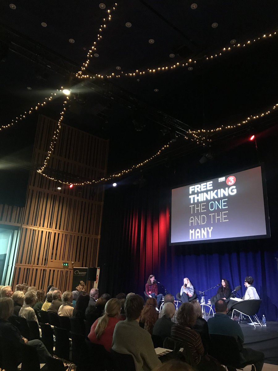 EmmaButcher_'s tweet photo. The new 2018 cohort of #NewGenerationThinkers are smashing their #FreeThinkingFestival  debut! What fascinating ideas. Can’t wait to hear more over the coming year. @BBCFreeThinking https://t.co/F21bLlrPwo