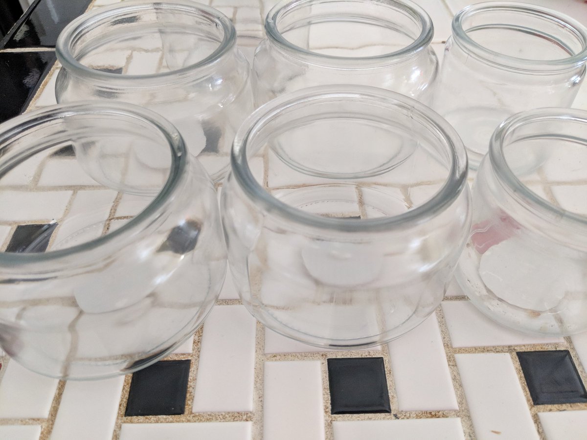 RaKaElements's tweet photo. Cleaning out used #candlejars to be #repurposed for future customers. #RaKaLove #resuse #soycandles #RaKaisback #soyisbetterthanparaffin https://t.co/S7Ll4oyoyc