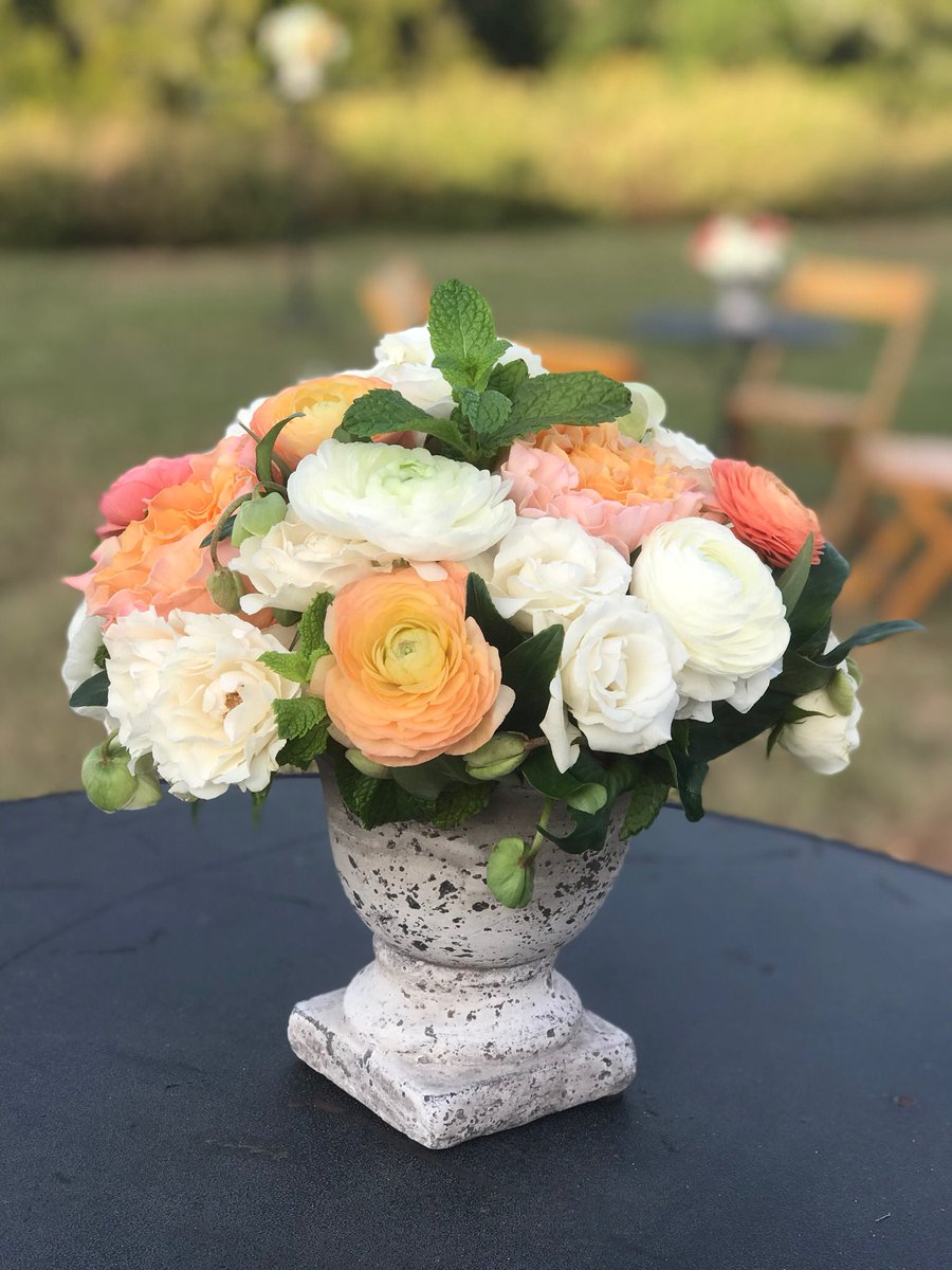 Dear Ranunculus, I do😍
#fiorefineflowers #fiorebride #matthewrobbinsdesign #centerpieces #weddingflowers #ranuculus #wilmingtonflorist #southernweddings #littleblackbook #gardenroses