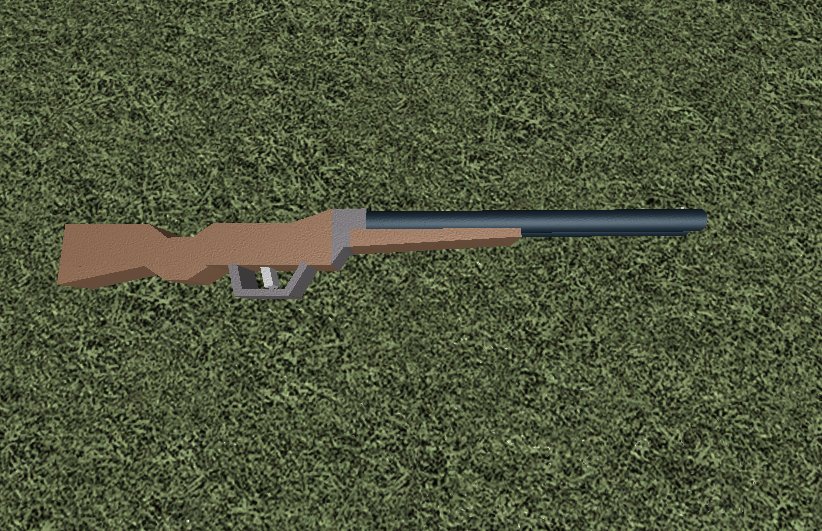 ChromeniumRBLX's tweet photo. Not related to project mango... but this was the first gun I ever tried to make, a basic shotgun #RobloxDev #RobloxDeveloper https://t.co/A2jnwsK5rs