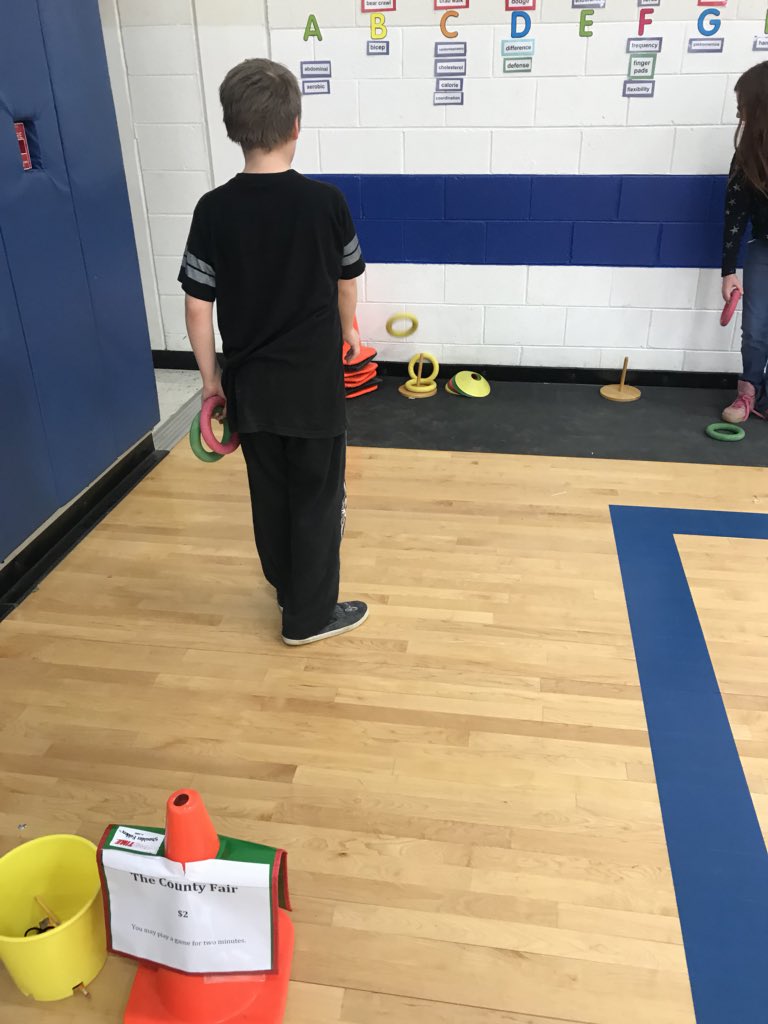 SouthCentralPE's tweet photo. Some of our other destinations that students could travel to during Scooter Monopoly were skiing vacation, NASCAR vacation, the county fair, the playground, beach vacation, the dance floor, and the watering hole. I love opportunities for student responsibility and student choice! https://t.co/fP8DQnxQzr