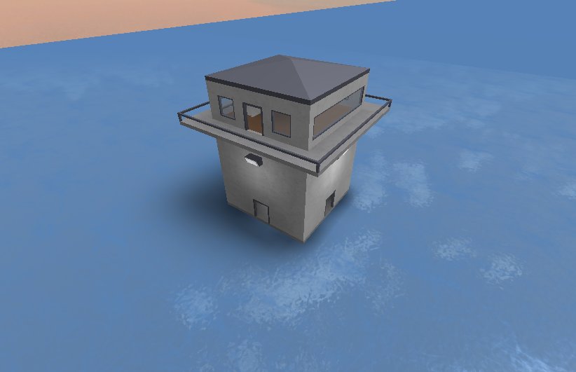 ChromeniumRBLX's tweet photo. Prison Watch Tower for #ProjectMango Looks a little short but actually kinda tall. Also, it is low detail on purpose ;) #RobloxDev #RobloxDeveloper https://t.co/eJMDYo36Yq
