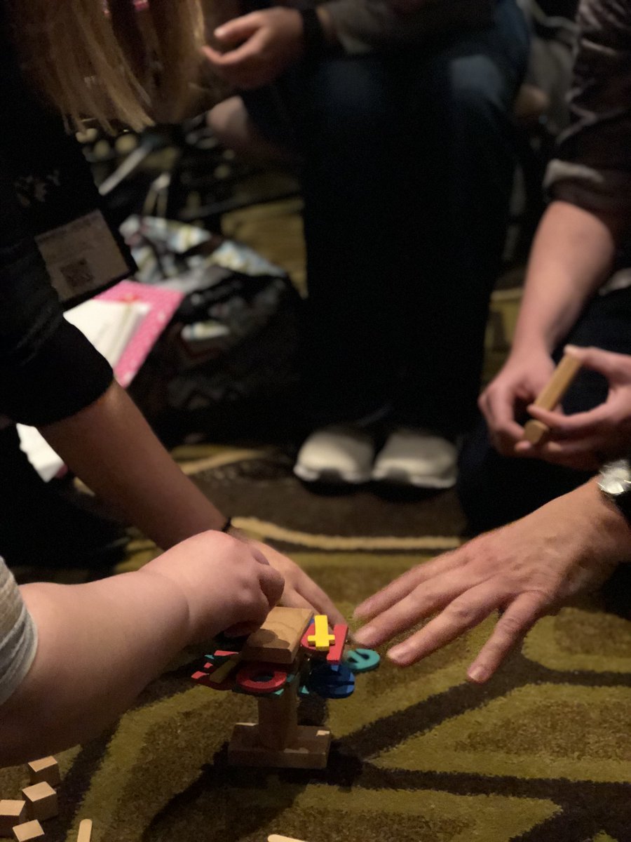 afunteacher's tweet photo. #STEM goal is to build a coconut tree to hold the most letters @YouCreateTheJoy #teamwork #mocyy2018 #fechornets https://t.co/rKOOvwolOS