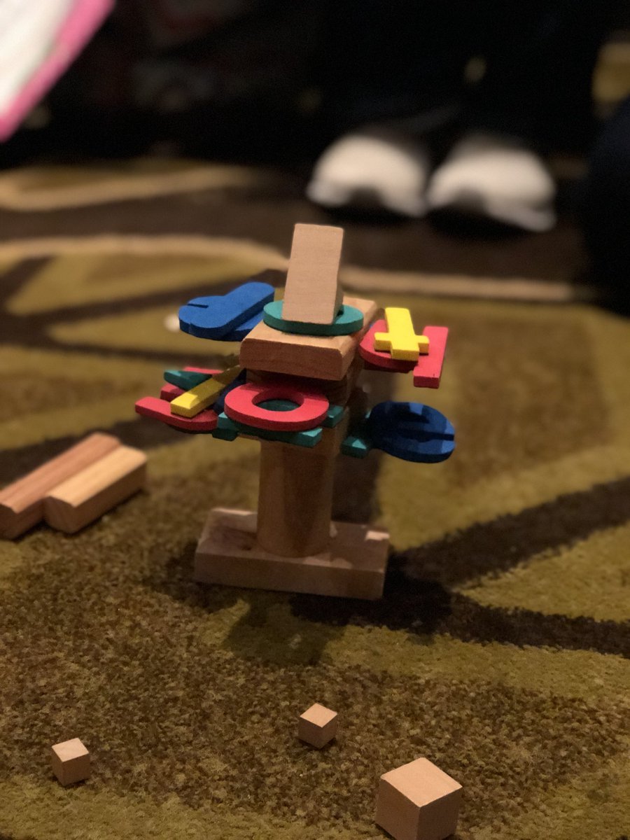 afunteacher's tweet photo. #STEM goal is to build a coconut tree to hold the most letters @YouCreateTheJoy #teamwork #mocyy2018 #fechornets https://t.co/rKOOvwolOS