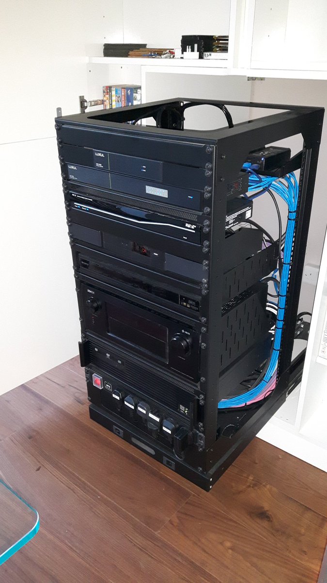 Akitvworld's tweet photo. Not posted for a while but been busy. This was a nice little slide &amp; rotate rack build. https://t.co/0XnkqOoFiG