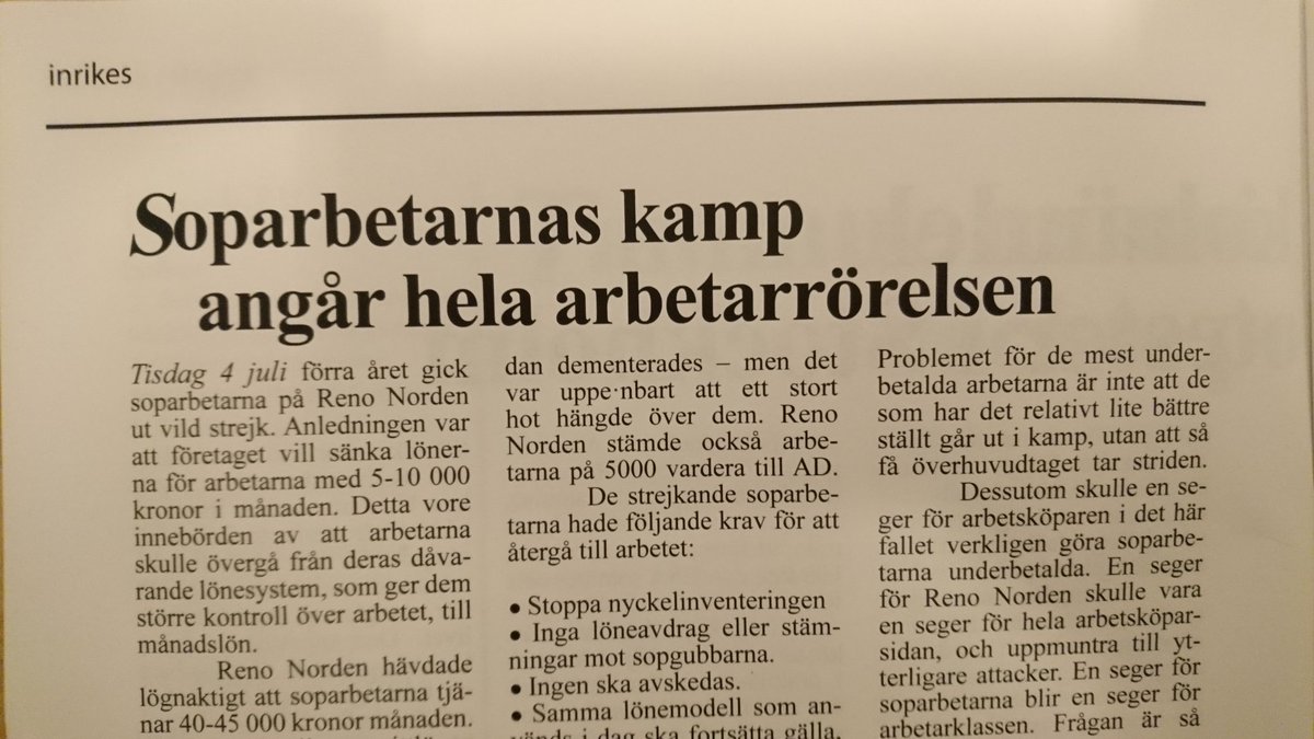 arbetarmakt's tweet photo. Nya numret av #Arbetarmakt har kommit, nr 1 2018. Ur innehållet: en marxistisk kritik av den postmoderna intersektionaliteten, rapport från Hamburg mot G20, sopstrejken, försvara #Afrin, #Katalonien, K:s högeropportunism, whats left, aktion mot #Tammuz.
#vänster #vpol #trotskism https://t.co/1C0ARWzSoO