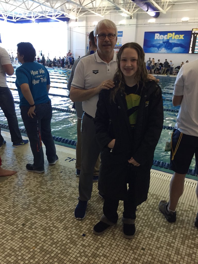 SwimLFSC's tweet photo. Big swim in the 400 IM puts #SpeedDuck MaryGrace King in the big heat tonight! 5:18.50 means she's racing for the #CheeseCow at the #SpeedoSectionals. #swimLFSC https://t.co/pWOWkIkEgD