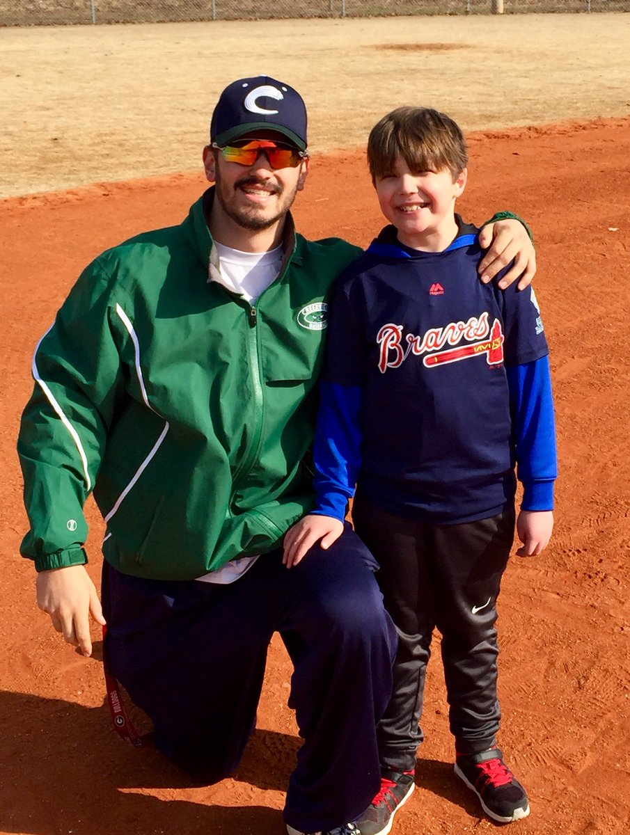 Paxton_Nayman's tweet photo. Had an amazing morning with the Challenger Baseball program this AM in Canton. The Creekview baseball team spent the AM with some amazing kids who just want to play! #Humbled #PlayBall #GreatToBeAGrizzly #Lovethesekids #RealPlayers #Tonsofsmiles https://t.co/jqU8pVGXin