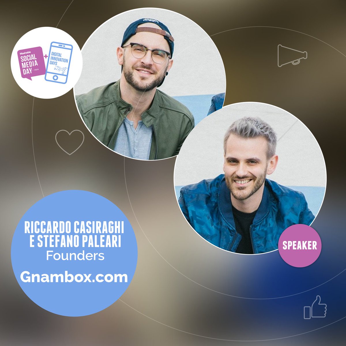 DIDAYSIT's tweet photo. 📢 Un mix esplosivo di tradizione e #innovazione condito da tanta passione: @gnambox è stato premiato come miglior blog social del 2017! 🏆 Sarà un onore avere sul nostro palco Riccardo Casiraghi e
@stefanopaleari 😍 https://t.co/oO61g58fSS 🔗 #InFoodWeTrust #SMDAYIT #DIDAYS 🔝 https://t.co/hymzdpisQm