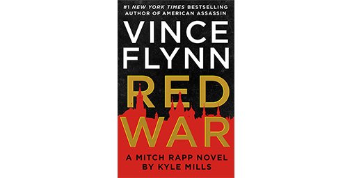 REVEALED: the cover for #RedWar! I’m putting the final touches on the manuscript and it'll go into production soon. Details on Rapp’s next mission and preorders at bit.ly/RAPP2018 #MitchRappIsBack in October.