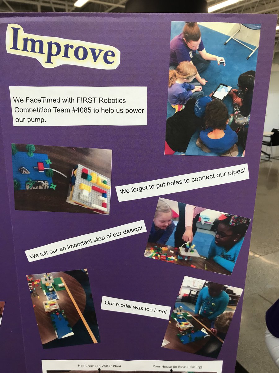 MissMcMannis's tweet photo. As they met with the reviewers... βThis is the design cycle of our school.β π #HMRobotics
@MrsForino @mrsmeweeks https://t.co/XN9wo5OEgI