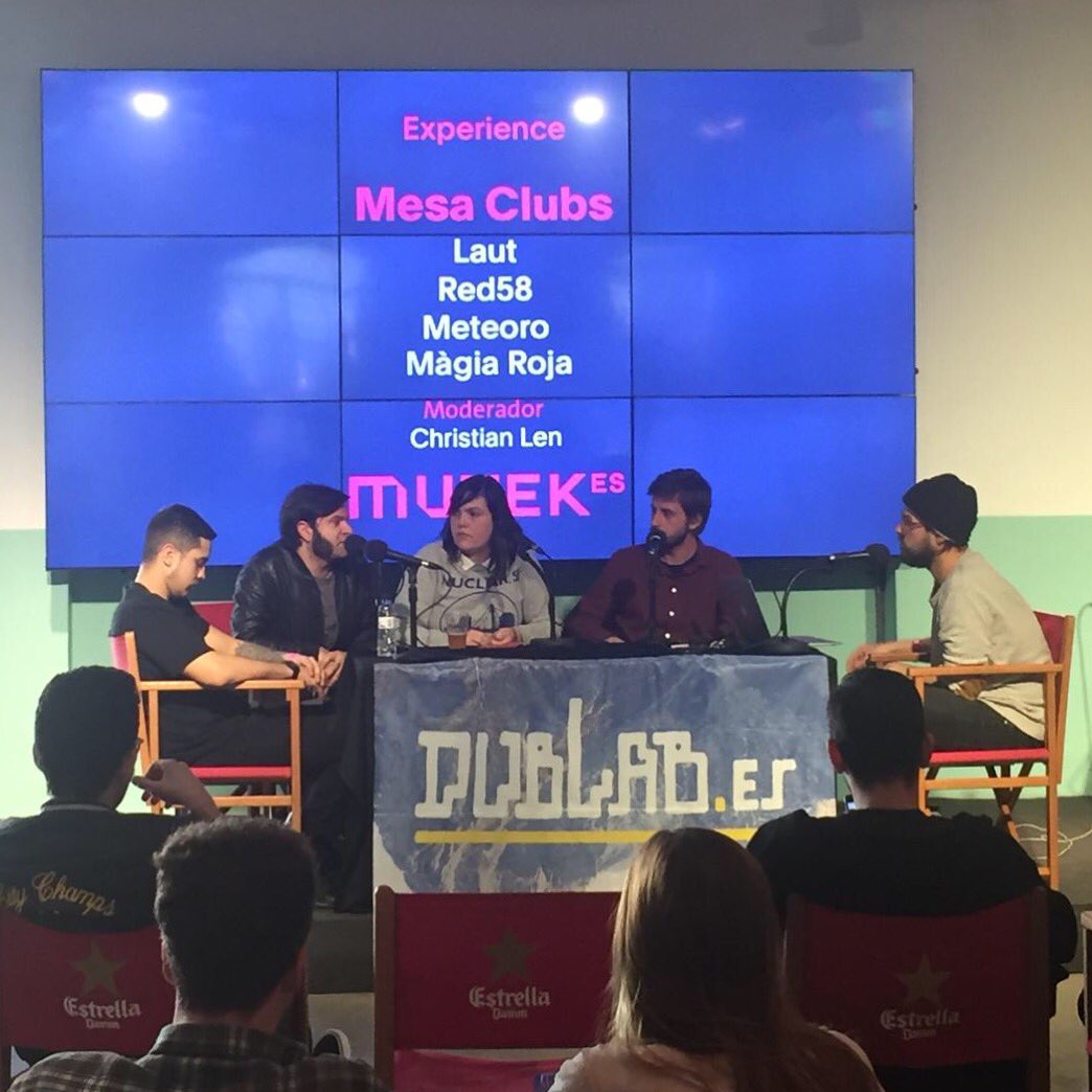 dublabes's tweet photo. 🔴 On Air: Xerrant amb @LAUTbarcelona, #Red58, #Meteoro y @MagiaRojaHQ a @MUTEK_ES
📡 https://t.co/27FK1joQN7 https://t.co/OXax2rfsxF