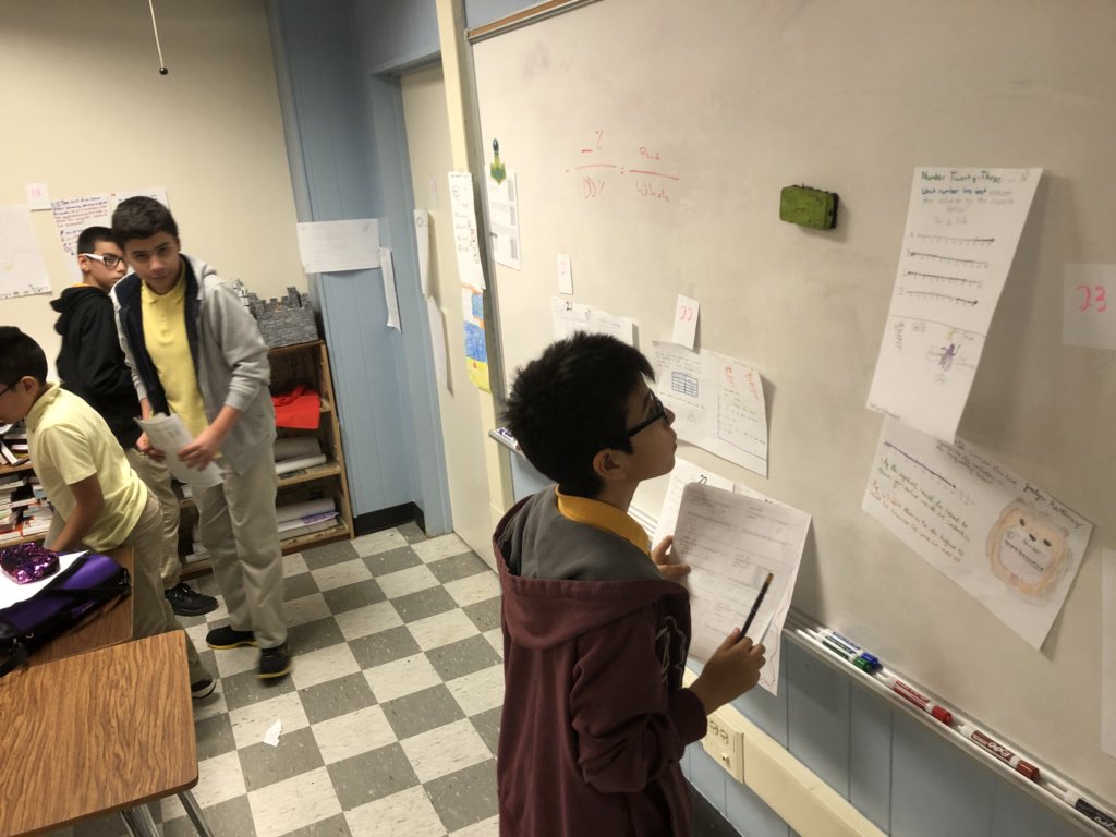 robisonkp's tweet photo. Students created teaching posters for a different way of doing benchmark test reflections 😉 #KMSROCKS #ksat #KMSmath #NEISD https://t.co/thZIQASSFk