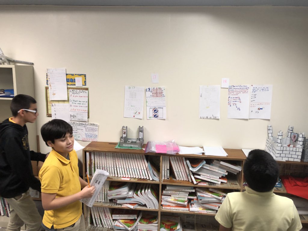 robisonkp's tweet photo. Students created teaching posters for a different way of doing benchmark test reflections 😉 #KMSROCKS #ksat #KMSmath #NEISD https://t.co/thZIQASSFk
