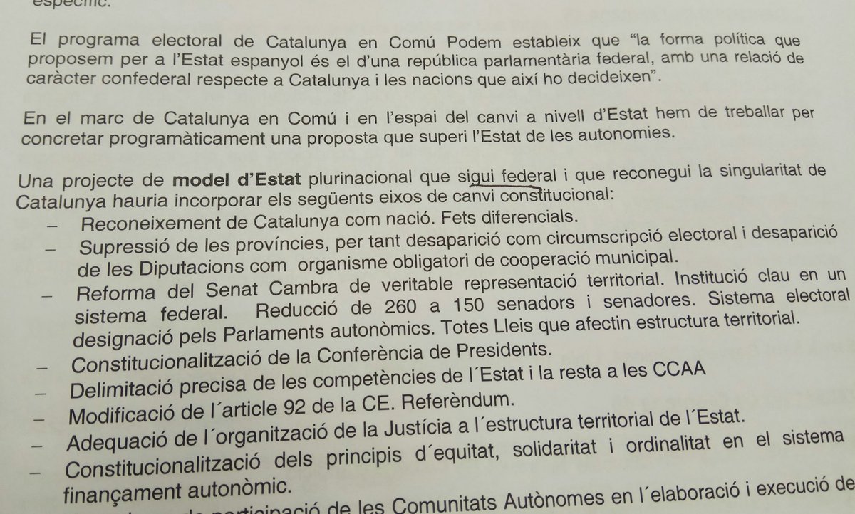 arnaufunes's tweet photo. Després del debat de 125 esmenes, que en general, fan una ampliació i concreció, aprovem un bon document estratègic per @iniciativa i per @CatEnComu_Podem sobre #modelestat i #Municipals2019. El document surt molt millor del que va entrar gràcies al debat i les aportacions. https://t.co/hQamOSUSXs