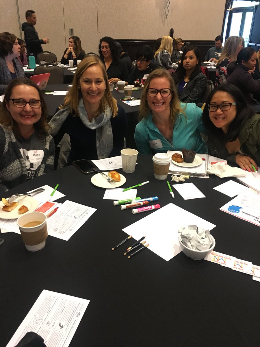 DeniseFinney2's tweet photo. And more CVESD teachers! @1ciriza @joboaler @chaoskeeper11 #SDMathNetwork #SDMathGrowth18 https://t.co/5uXyA1hyyj